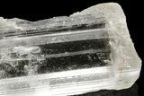 Water-Clear, Selenite Crystal with Hematite Phantom - China #226100-2